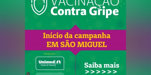 ACISMI e UNIMED fecham parceria para vacinação contra a gripe