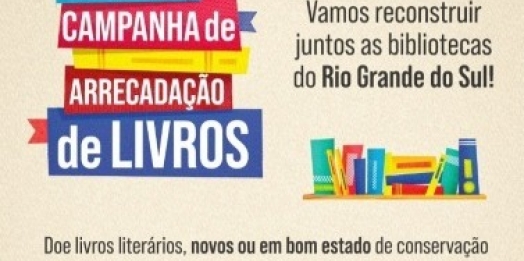 ACISMI participa da Campanha de arrecadação de livros para o Rio Grande do Sul