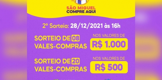 ACISMI vai realizar o segundo sorteio da Campanha 