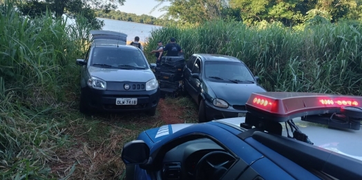 Guarda Municipal de São Miguel do Iguaçu apreende cigarros e pneus contrabandeados