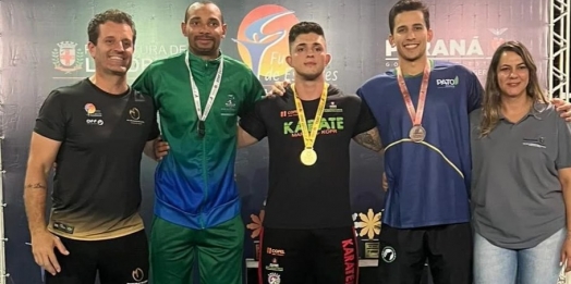 Atleta da Associação Team Pimenta participa dos Jogos Abertos do Paraná e conquista bronze