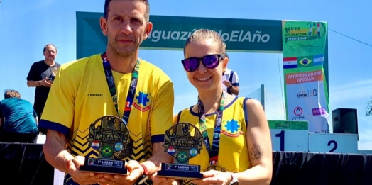 Atletas de São Miguel do Iguaçu brilham na meia maratona Internacional de Foz do Iguaçu