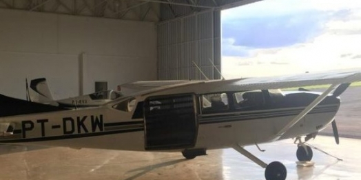 Avião roubado em Foz do Iguaçu pousou no norte paraguaio e seguiu para a Bolívia