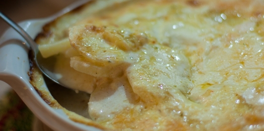 Batata Gratinada com Maionese