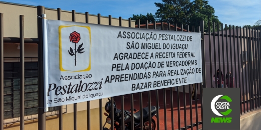 Bazar Beneficente da Pestalozzi de São Miguel do Iguaçu atinge grande público