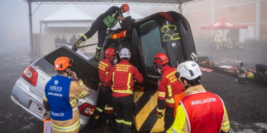 Bombeiros do PR disputam Mundial de Salvamento Veicular