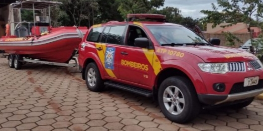 Bombeiros retomam buscas por jovem desaparecido no Rio Paraná