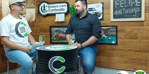 Boteco com Conteúdo Ep. 38 - Convidado psicólogo Felipe Martinhago