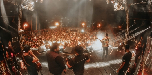 César Menotti e Fabiano proporcionam um grande show em Santa Helena