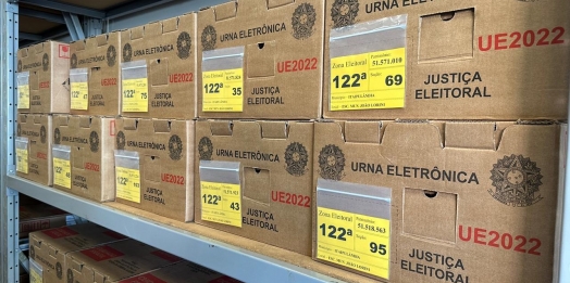 Correios realiza entrega das urnas eletrônicas em São Miguel do Iguaçu