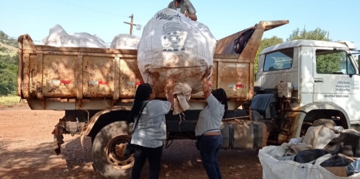 Coleta de recicláveis no interior contribui com a preservação do Meio Ambiente em Medianeira