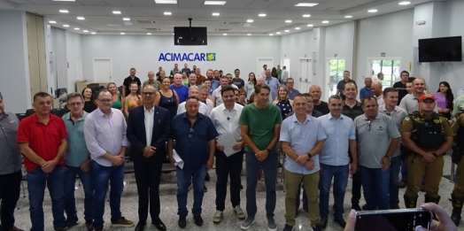 Comandante da 3ª Cia/BPRv participa de reunião com lideranças estaduais e locais