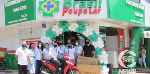 Conheça os ganhadores do sorteio da Farmácia Real Rede Brasil Poupa Lar de Santa Helena