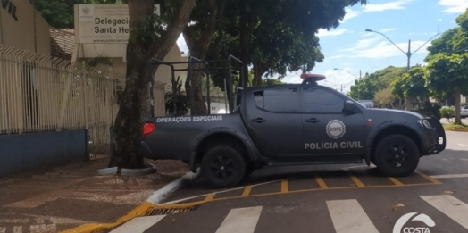 COPE e PC cumprem mandado de prisão em Santa Helena