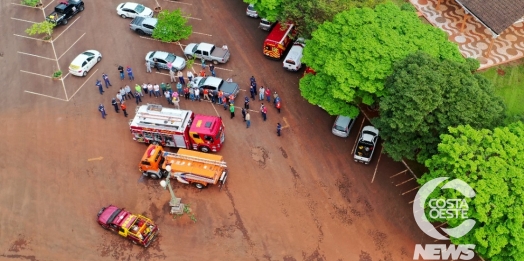 Corpo de Bombeiros promove capacitação para agentes de Defesa Civil dos municípios lindeiros