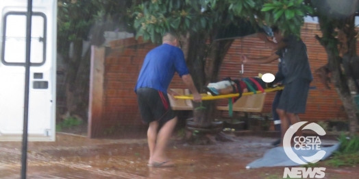 Criança é atropelada no distrito de Sub-Sede em Santa Helena