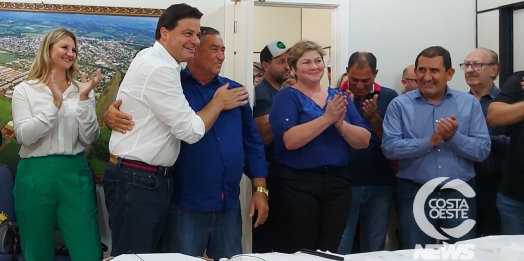 Deputado Federal Sandro Alex visita São Miguel do Iguaçu para ver andamento das obras da PR 497