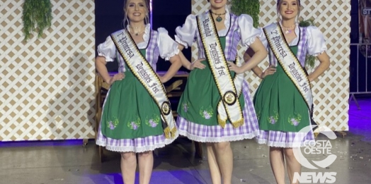 Deutsches Fest: Primeira noite do evento escolheu a rainha da 20ª edição