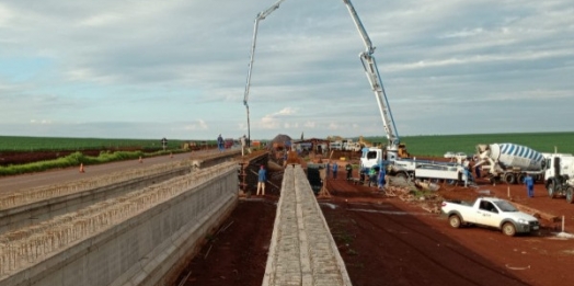 Duplicação do Contorno Oeste de Cascavel ultrapassa um terço de execução