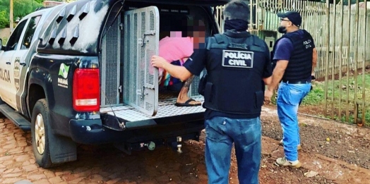 Durante operação, Polícia Civil prende autor de roubo de farmácia de Itaipulândia