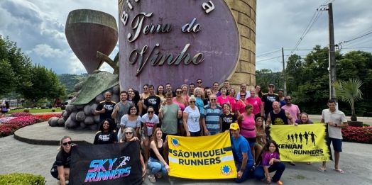 Equipe São Miguel Runners brilha no 10º desafio rota do vinho em Bituruna