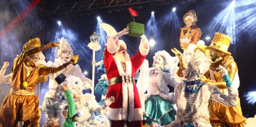 Espetáculo de Natal terá apresentações simultâneas no Gramadão e Praça da Paz