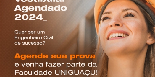 Faculdade UNIGUAÇU oferece o melhor curso de Engenharia Civil da região