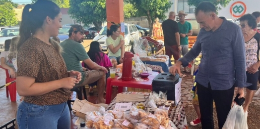 Feira reúne produtores e impulsiona comércio local em Serranópolis do Iguaçu