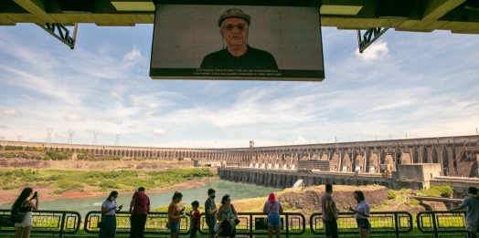 Feriado de Ano Novo atrai 4.885 turistas à usina de Itaipu