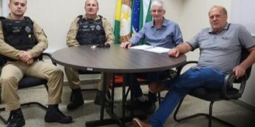 Serranópolis: Governo Municipal recebe visita da Patrulha Rural da Polícia Militar do Paraná