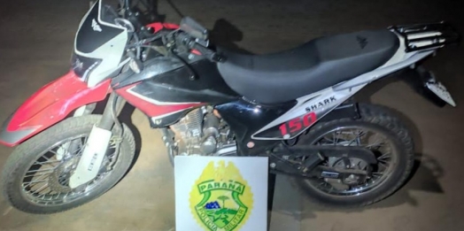 Homem é preso com motocicleta furtada em Santa Helena