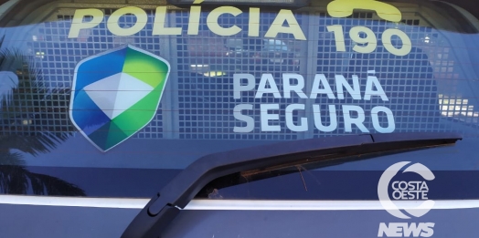 Homem é preso pela Polícia Militar suspeito de violência doméstica em São Migue do Iguaçu