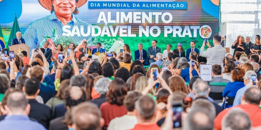 Itaipu participa de lançamento de programa alimento saudável no prato, do governo federal