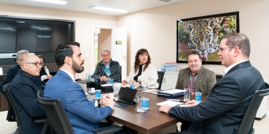 Itaipu recebe equipe da ANA para discutir o I Fórum Latino-Americano de Água