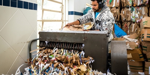 Itaipu vai estender coleta de recicláveis da empresa para novas cooperativas de Foz