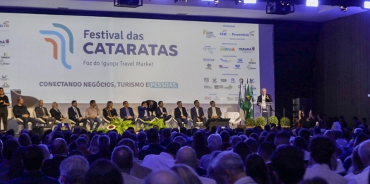 Lindeiros apoia Adetur na divulgação do turismo regional no Festival das Cataratas