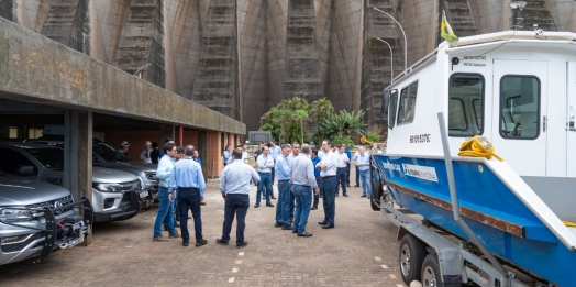 Manutenção da Itaipu ganha mais eficiência com inauguração de nova instalação