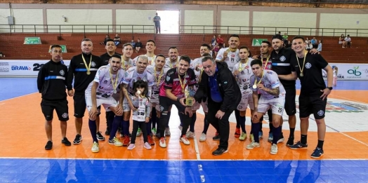 Medianeira Futsal campeão da fase macrorregional dos jogos abertos do Paraná