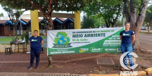 Meio Ambiente realiza nesta quarta-feira (15) a etapa mensal da campanha Recicla SMI