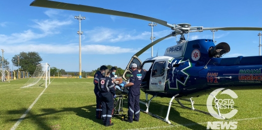 Morador de Diamante do Oeste é transportado pelo Consamu de Santa Helena para Toledo