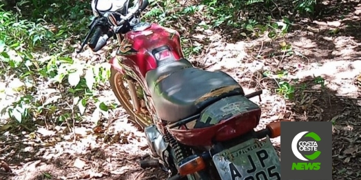 Motocicleta furtada em São José das Palmeiras é localizada pela PM em Santa Helena