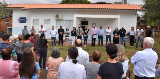 Muita emoção e homenagens marcam a reinauguração da UBS na comunidade Santa Rita em São Miguel do Iguaçu