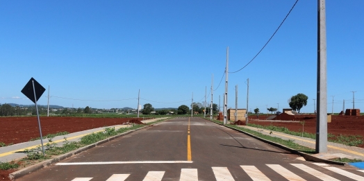 Obras do loteamento Jardim das Flores estão quase prontas em Itaipulândia