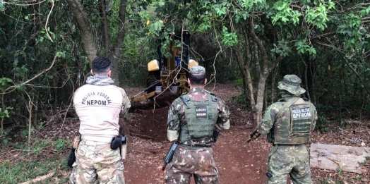 Operação Importunus destrói 41 portos clandestinos entre Guaíra e Santa Helena