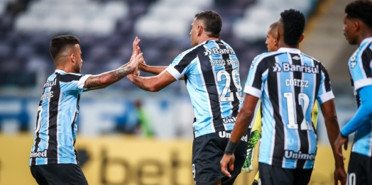 Ouça os gols: Grêmio estreia na Sul-Americana com vitória diante do La Equidad