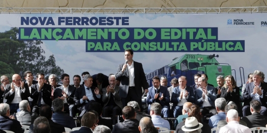 Paraná divulga o edital da Nova Ferroeste, ligação ferroviária que vai transformar o País