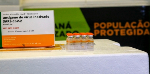 Paraná recebe nova remessa e ultrapassa 1 milhão de doses de vacina