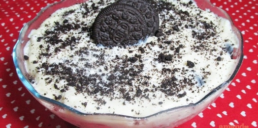 Pavê de leite ninho e oreo