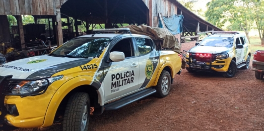 PM apreende cigarros contrabandeados e prende dono de chácara em Itaipulândia