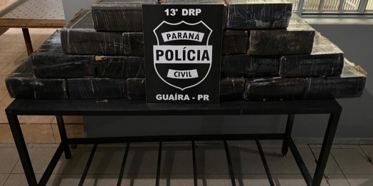 Polícia Civil apreende mais de 400 kg de maconha em Guaíra